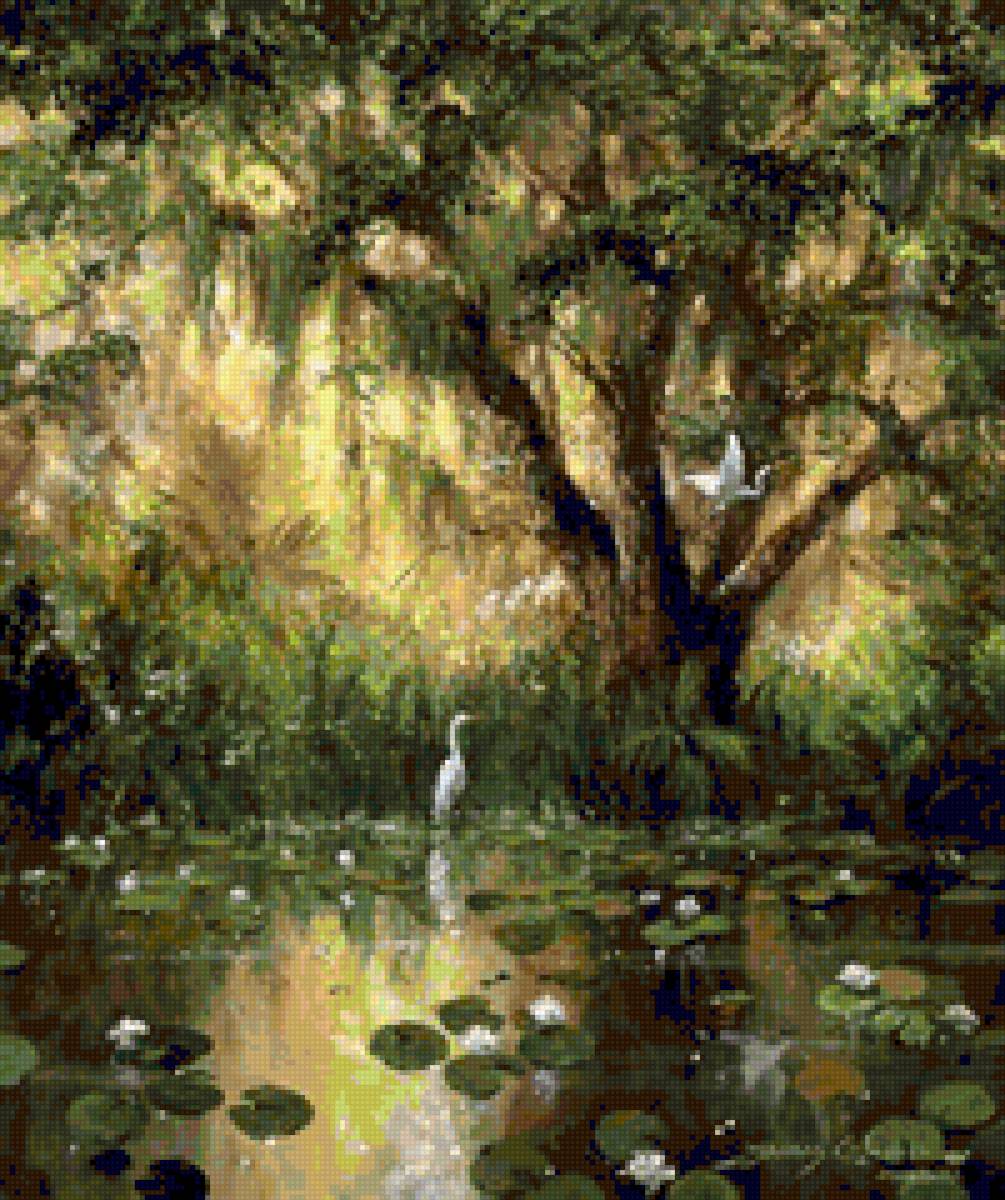 цапли - птицы - предпросмотр