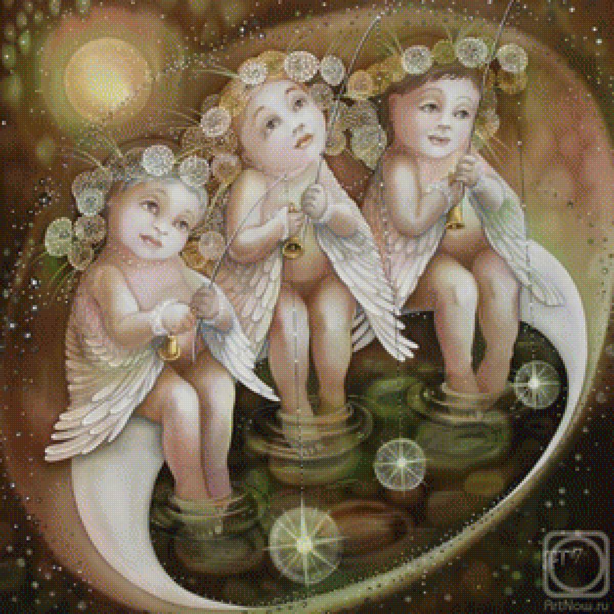 три ангела - ангелы - предпросмотр