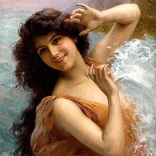 Схема вышивки «девушка»