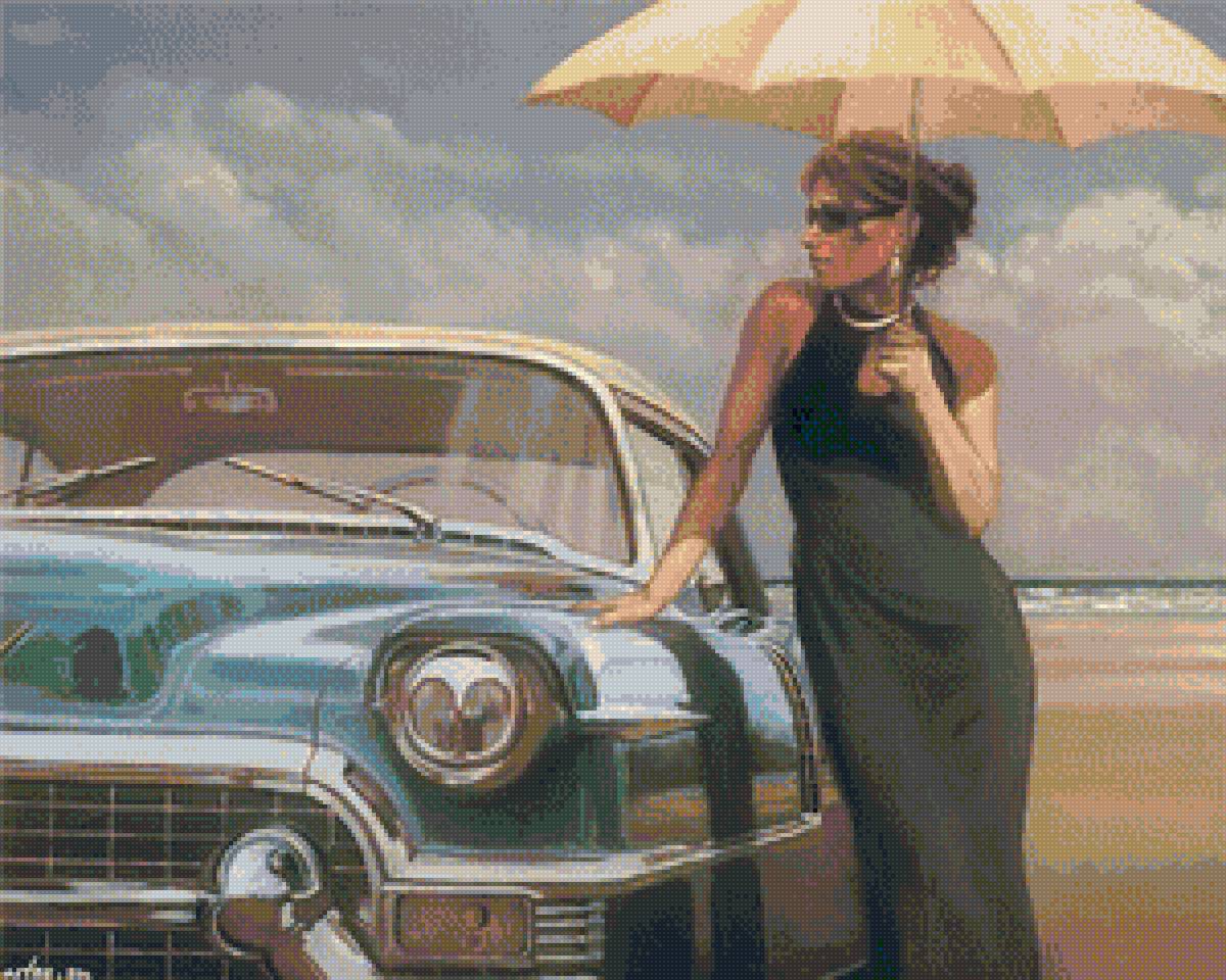 Ретро - машина - предпросмотр