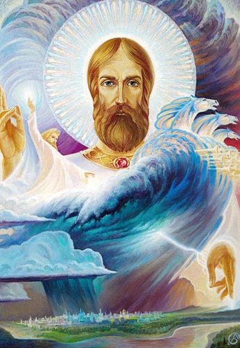 илья пророк - картина, икона - оригинал