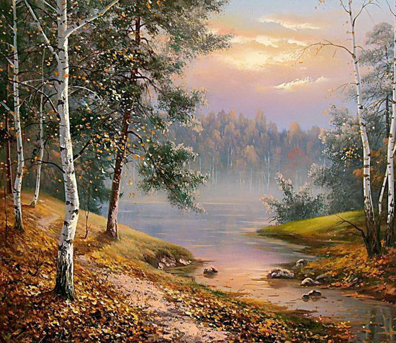 осенний пейзаж - оригинал