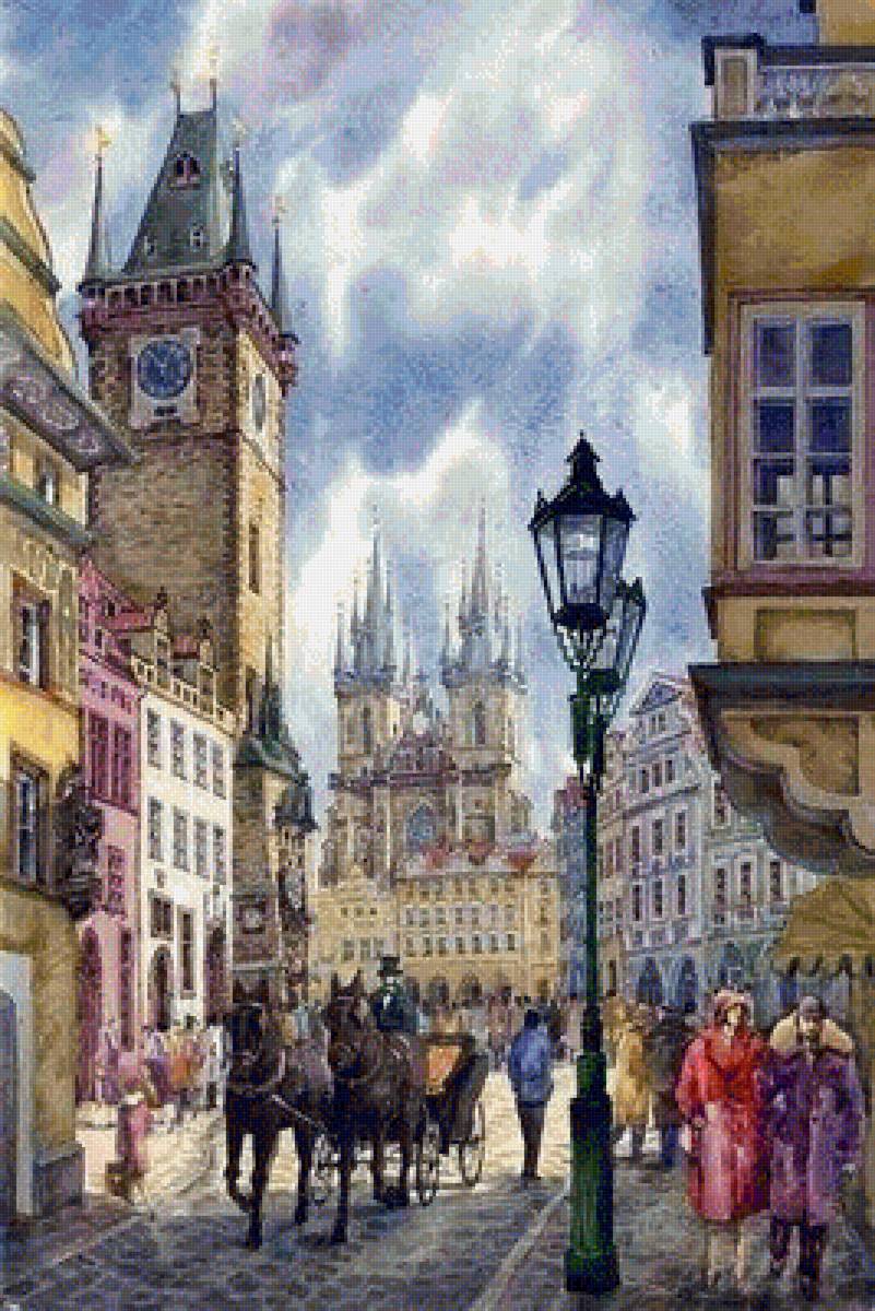 городской пейзаж - городской пейзаж, город - предпросмотр