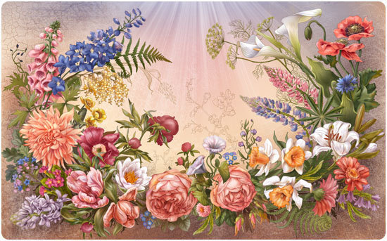 krásne kvety - оригинал