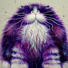 Схема вышивки «котя»