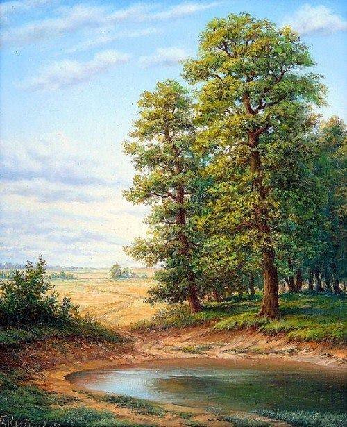 пейзаж - природа, лес, пейзаж - оригинал