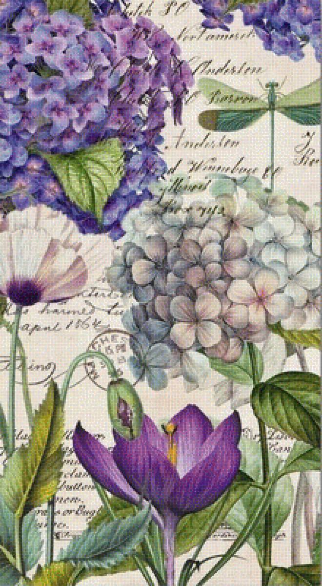 французкий стиль - букет, цветы - предпросмотр