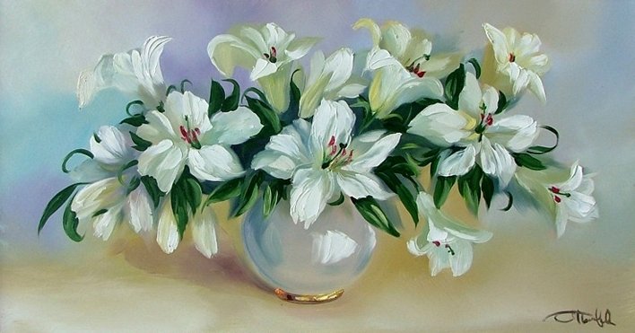 лилии - оригинал