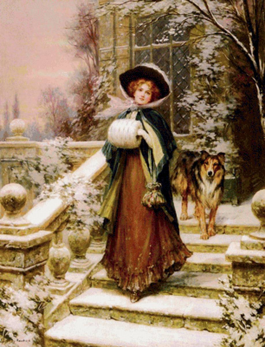 на прогулку - шедевры мирового искусства - предпросмотр