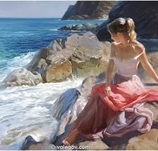 Схема вышивки «ПЕРЕД ШТОРМОМ»