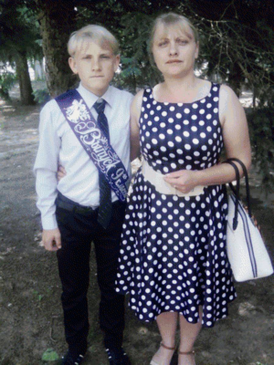 мама с сыном - предпросмотр