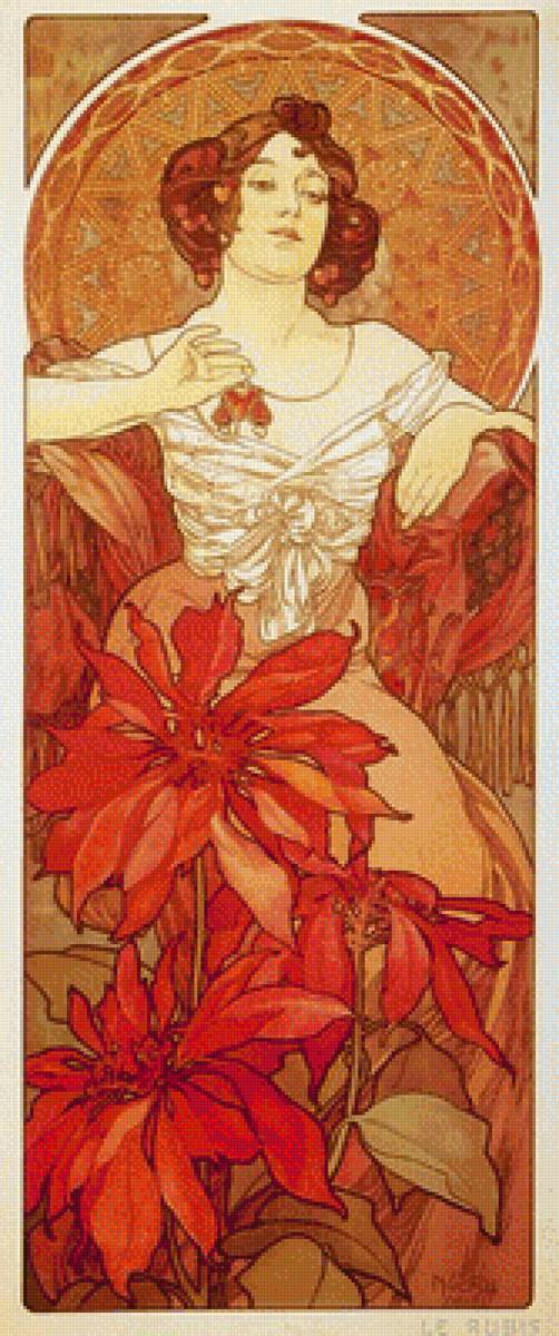 Альфонс Муха. Топаз. - предпросмотр