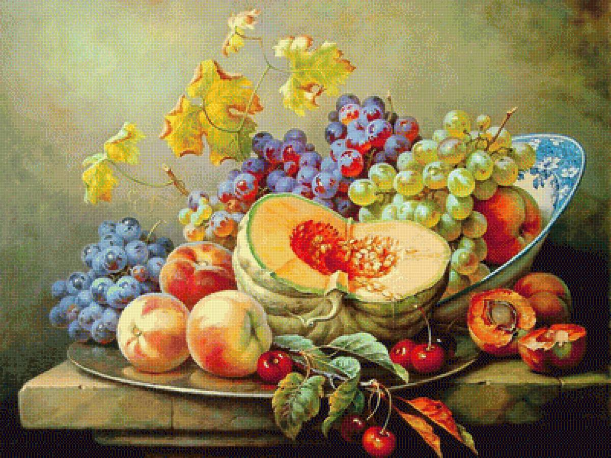 1 - виноград, фрукты - предпросмотр