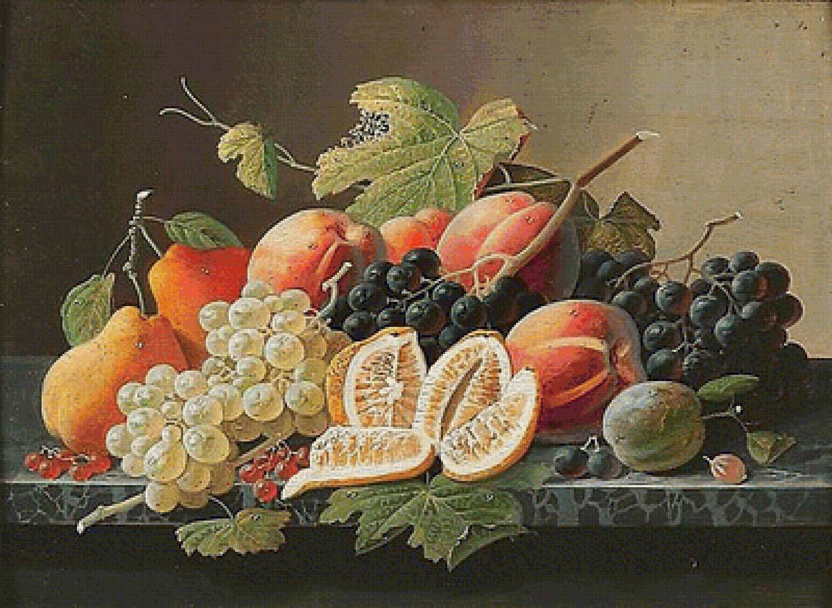 3 - виноград, фрукты - предпросмотр