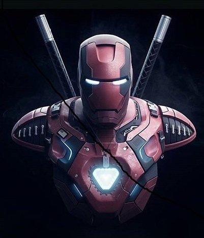 Железный Дэдпул - дэдпул, марвел, комиксы, железный человек - оригинал