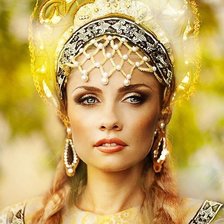 Схема вышивки «красавица»