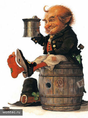 любитель пива - гном - оригинал