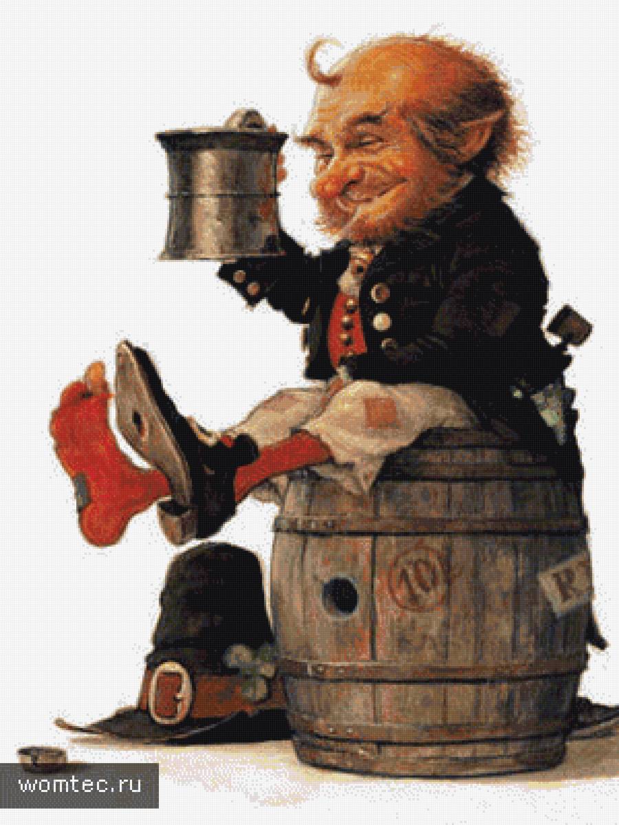 любитель пива - гном - предпросмотр