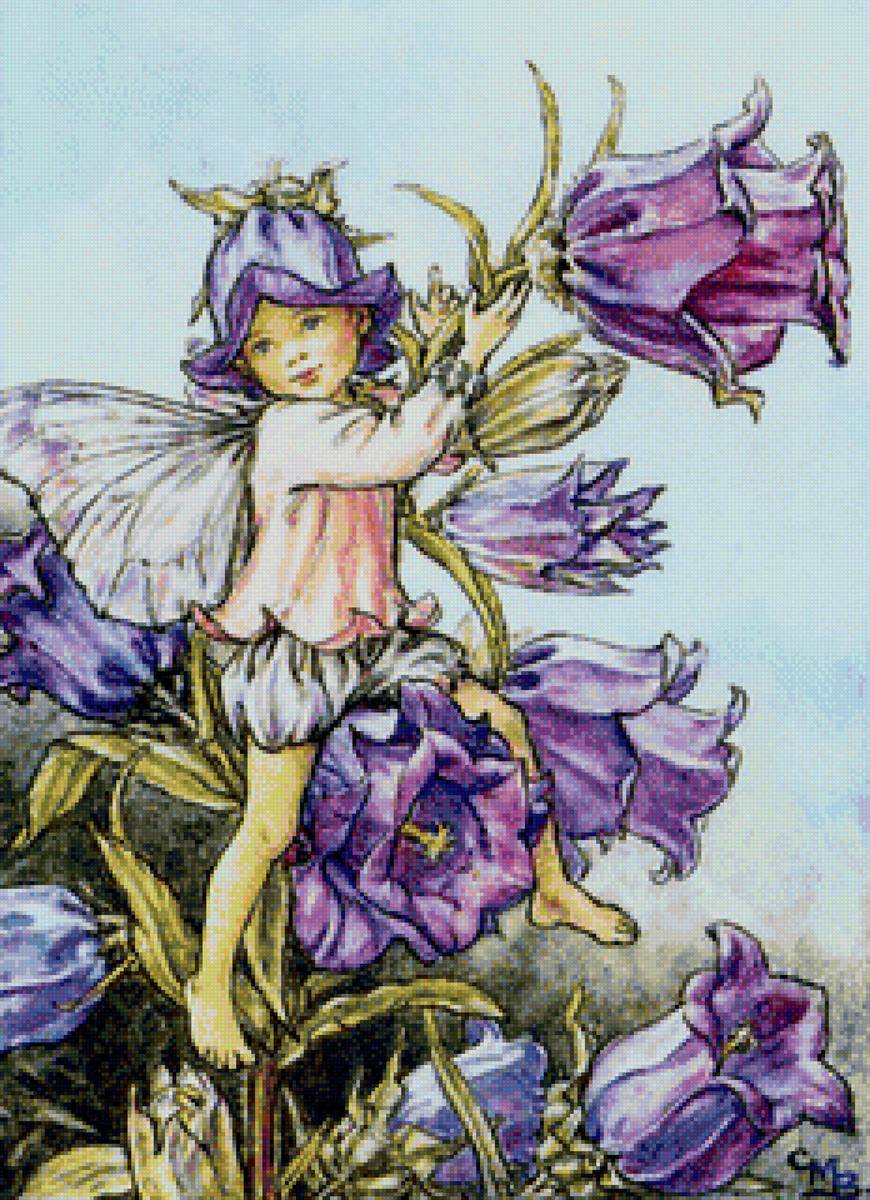 Цветочный элбф - цветы, эльф - предпросмотр