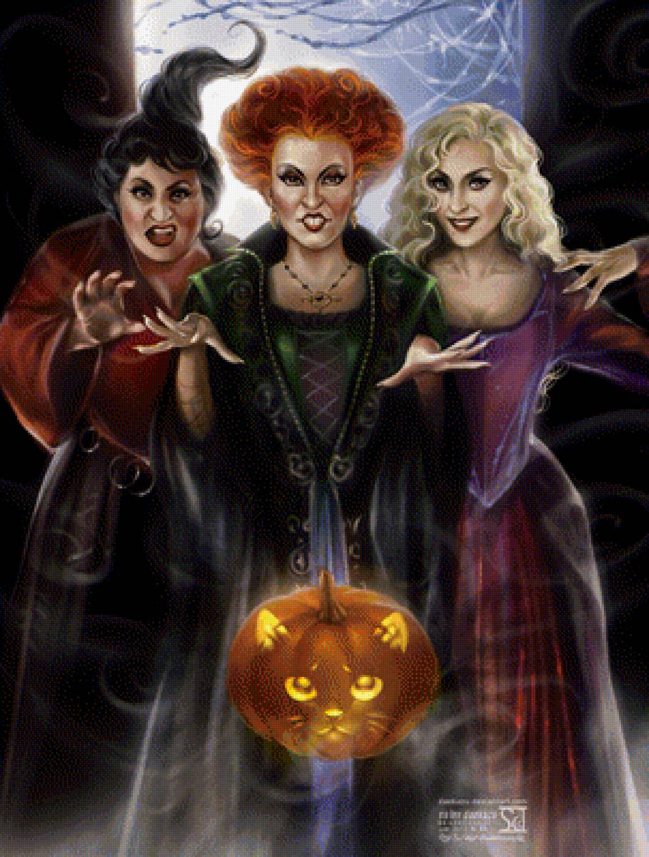 Фокус покус 2 - ведьмы, хэллоуин, магия - предпросмотр