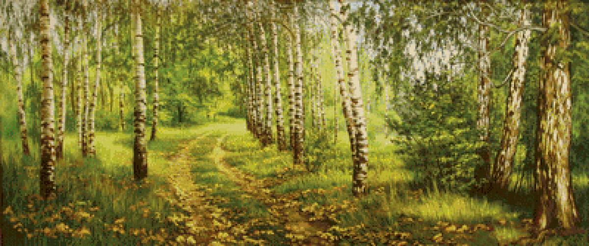 Березовая роща - березовая роща - предпросмотр