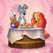 Схема вышивки «романтика»