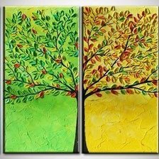 Схема вышивки «времена года 2»