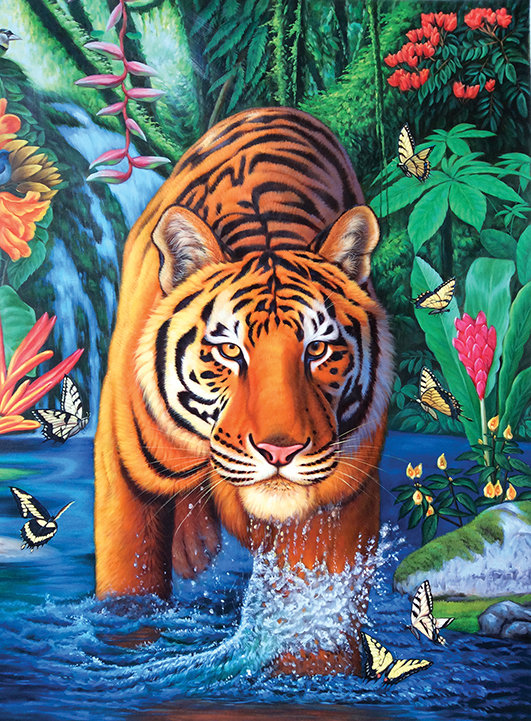 животные - животные, тигры, хищники, тигр - оригинал