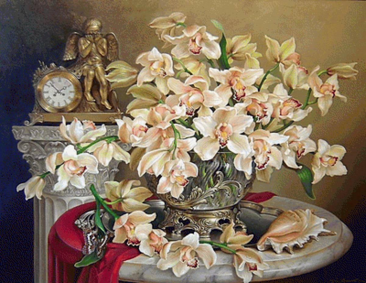 307 - цветы, ваза - предпросмотр