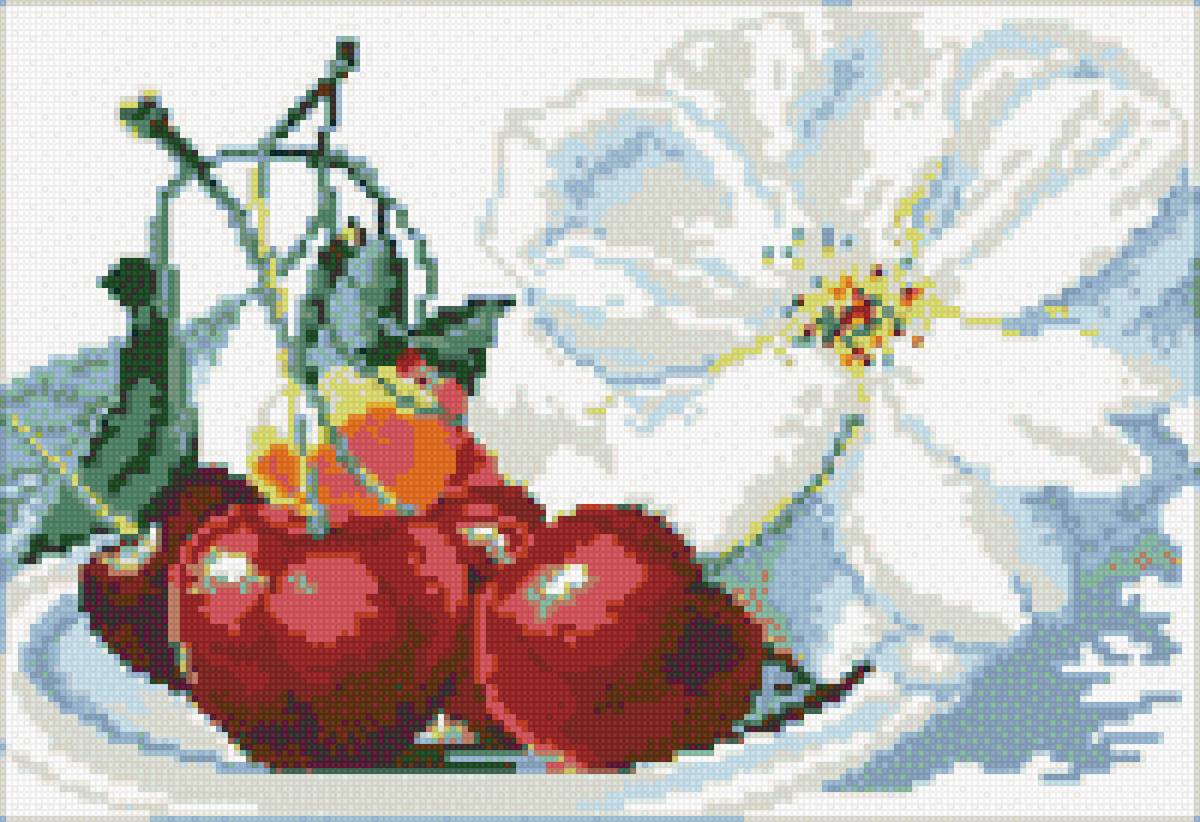 натюрморт с цветком - предпросмотр