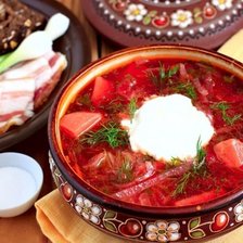 Схема вышивки «обед»