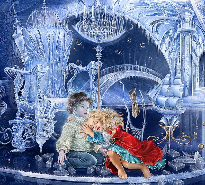 сказка - снежная королева - оригинал