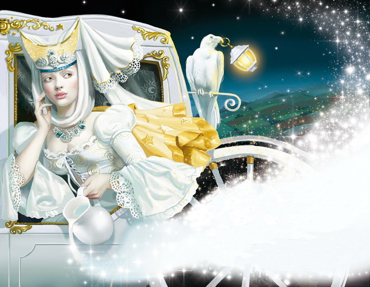 Художник Татьяна Доронина - сказка, фея - оригинал