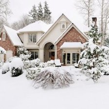 Схема вышивки «Домик»