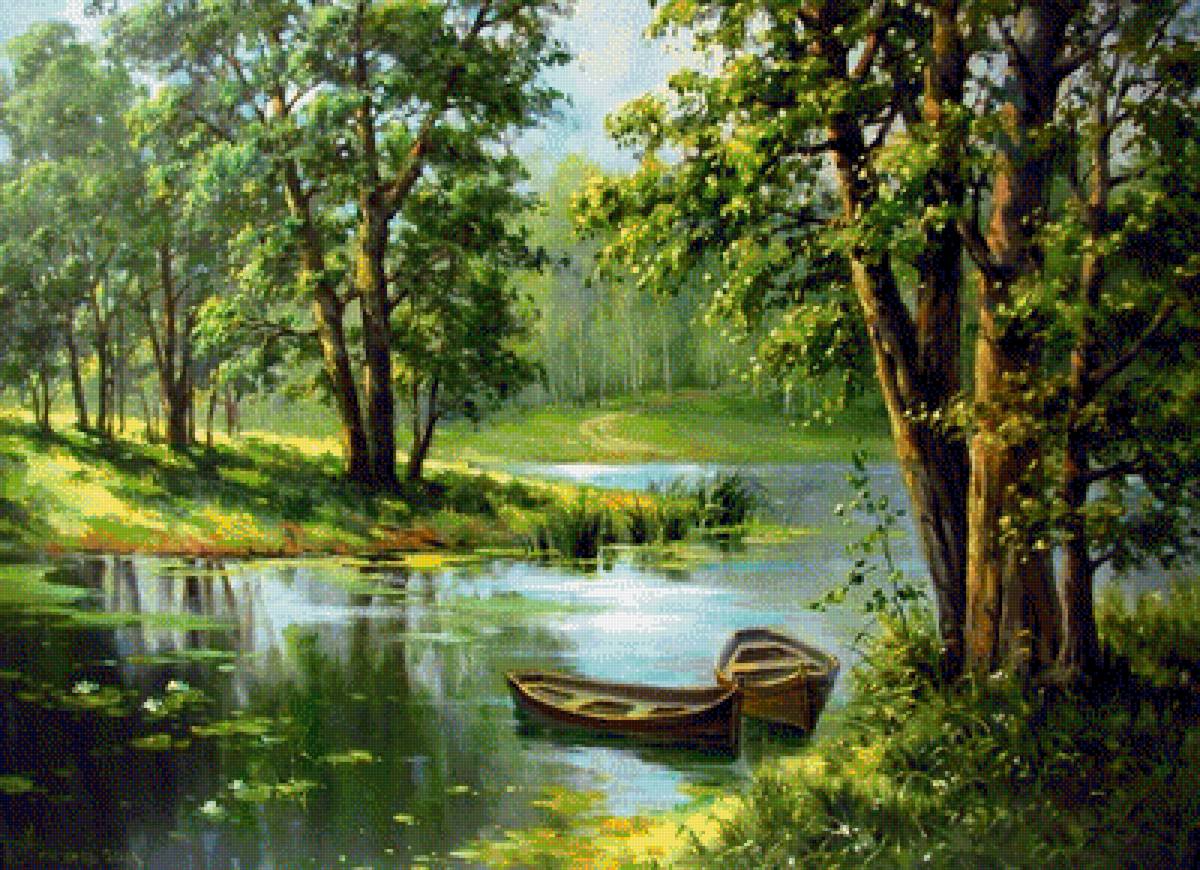 пейзаж - пейзаж, природа, лес - предпросмотр