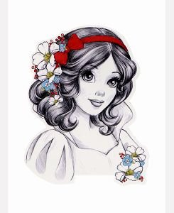 Blanca princesa Disney - оригинал