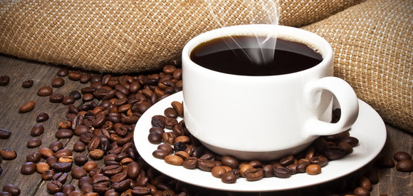Чашка кофе - чашка, кофе, на кухню, зерна кофе, кухня - оригинал