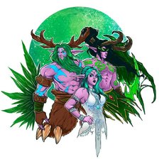 Тиранда, Малфурион, Иллидан