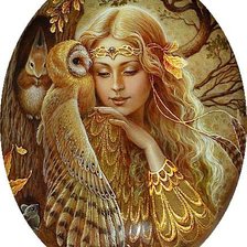 Схема вышивки «Фея леса»