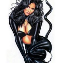 женщина- кошка