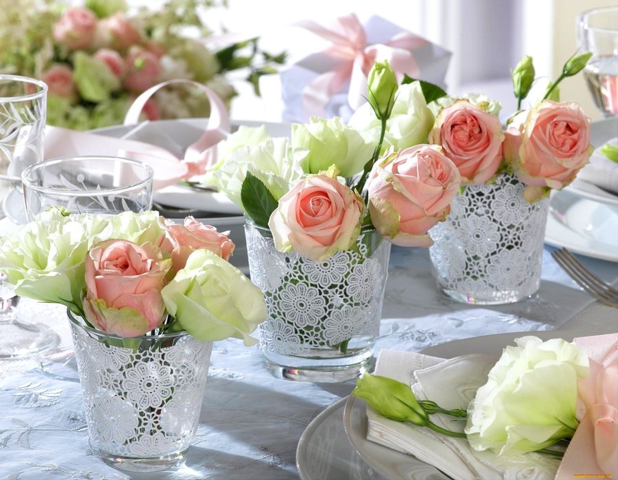 Торжественная сервировка - оригинал