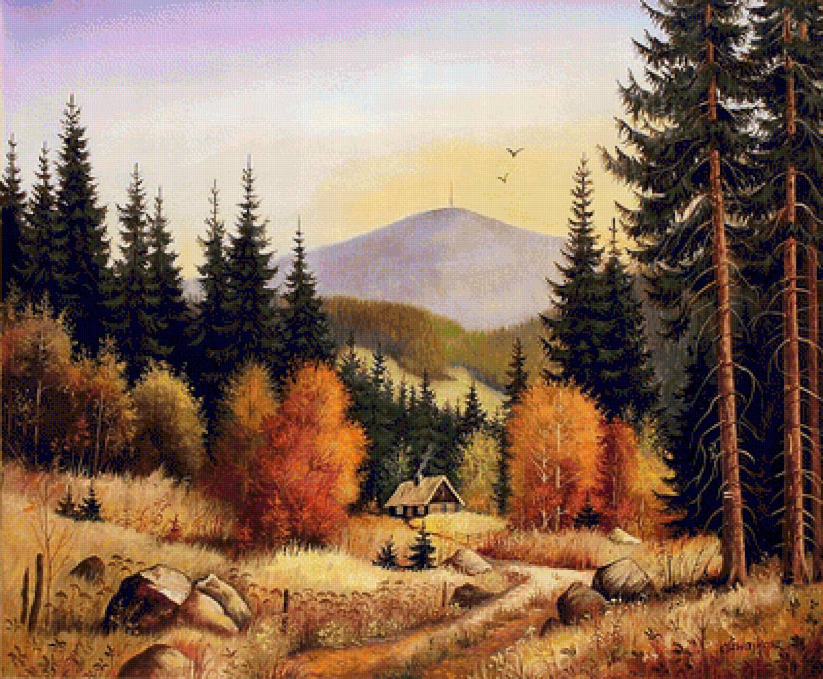 №1358653 - природа, осень, пейзаж - предпросмотр