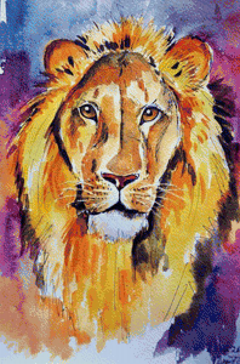 Лев - животные, лев - предпросмотр