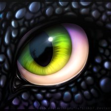 Схема вышивки «Глаз дракона»
