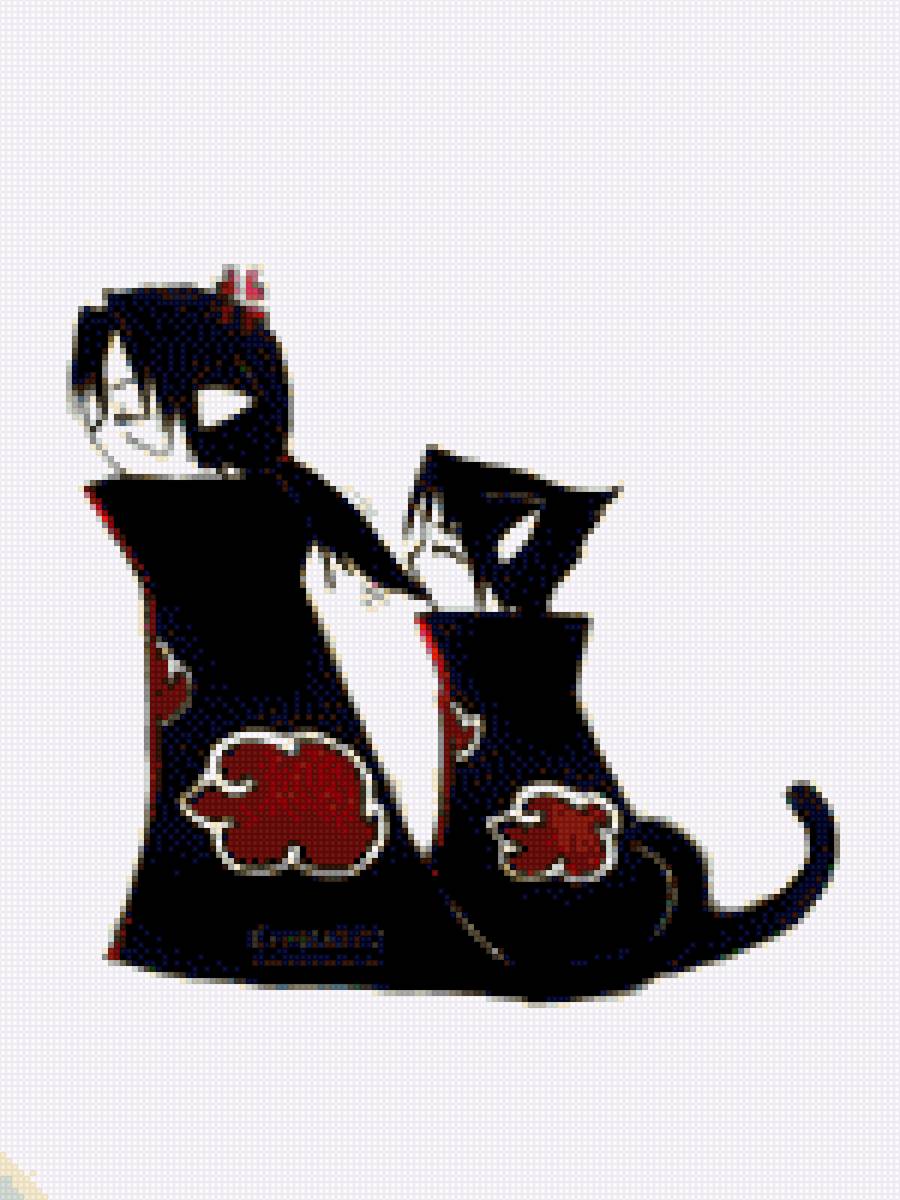 Итачи и Саске - неко, итачи, саске, братья, наруто - предпросмотр