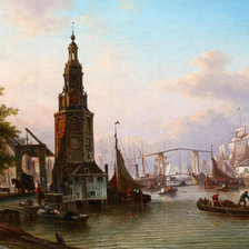 город у реки