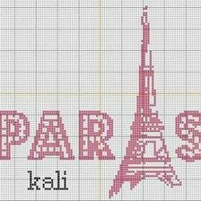 Оригинал схемы вышивки «paris kali» (№1360497)