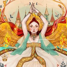 Схема вышивки «Богиня»