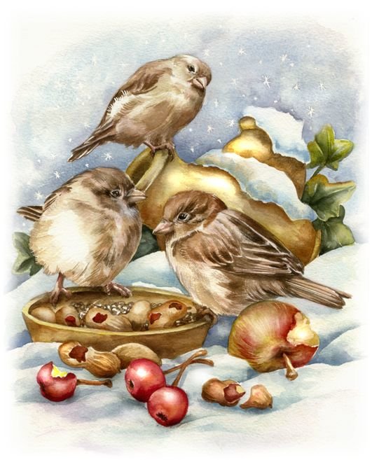 птички - оригинал