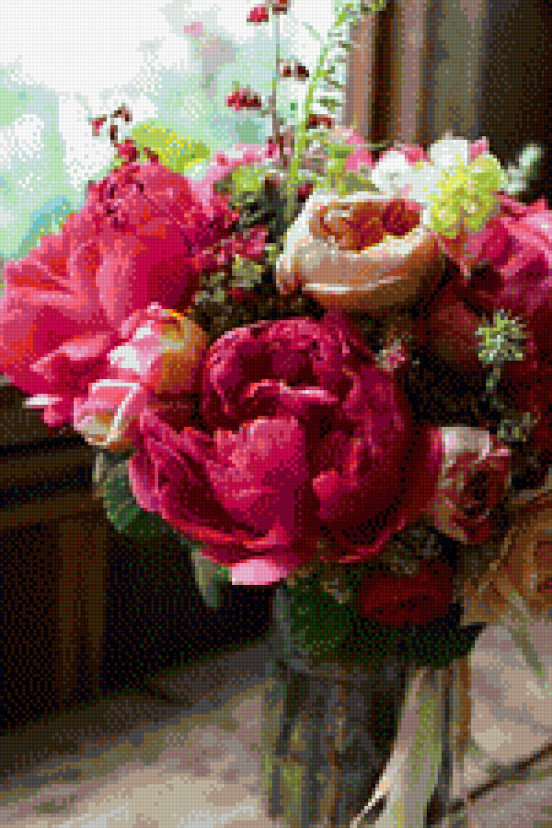 пионы - предпросмотр